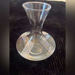 Vintage retro Mcm Luigi Bormioli wine glass decanter